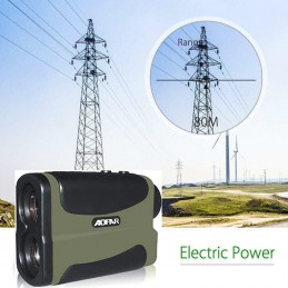 Mide torres de alta tensión Telemetro Laser medidor Velocidad, Distancia y Altura Rangefinder Aofar AF1000 alta precisión