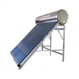 Calentador SOLAR 300L, 30 tubos, full Acero Inoxidable Lateral